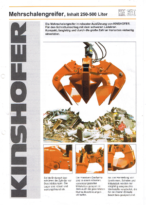 Graifăre hidraulice Kinshofer KM 652-5-500