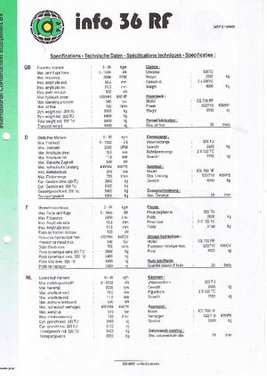 Ciocane vibratoare ICE 36 RF