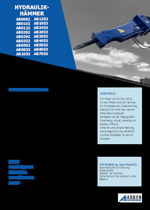 Ciocane hidraulice Arden AB0102