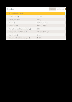 Ciocane hidraulice Epiroc EC 50 T