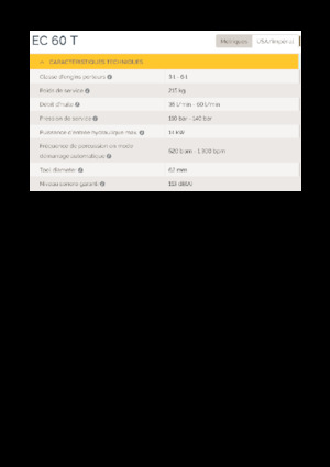 Ciocane hidraulice Epiroc EC 60 T