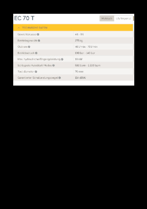 Ciocane hidraulice Epiroc EC 70 T