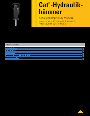 Ciocane hidraulice Caterpillar H140GC S 
