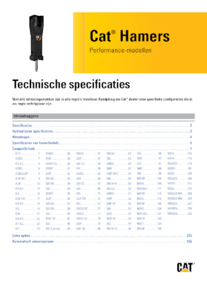 Ciocane hidraulice Caterpillar H120 S