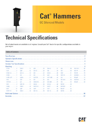Ciocane hidraulice Caterpillar H140GC S 