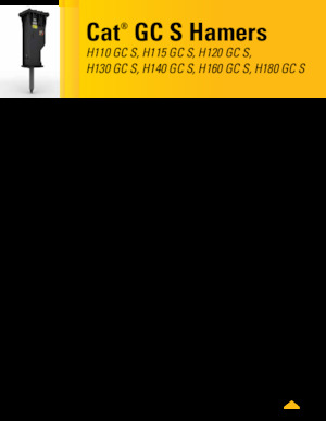 Ciocane hidraulice Caterpillar H140GC S 