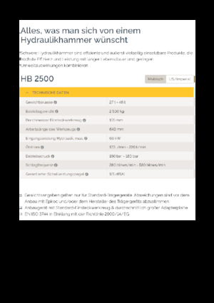 Ciocane hidraulice Epiroc HB 2500