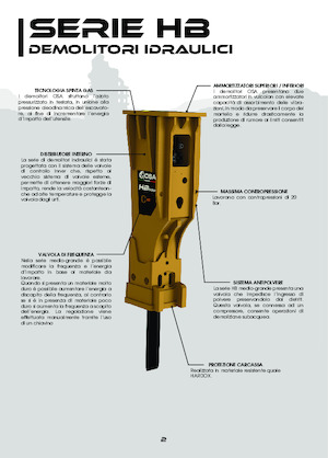 Ciocane hidraulice OSA Demolition Equipment HB 8000
