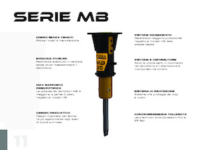 Ciocane hidraulice OSA Demolition Equipment MB 35