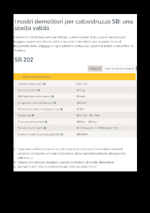 Ciocane hidraulice Epiroc SB 202