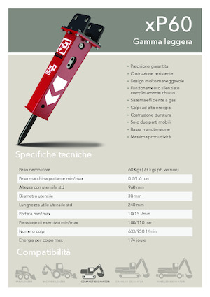 Ciocane hidraulice Promove xP 60 