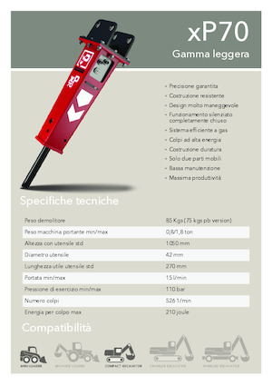 Ciocane hidraulice Promove xP 70 