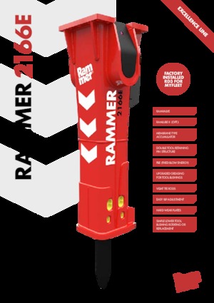 Ciocane hidraulice Rammer 2166E