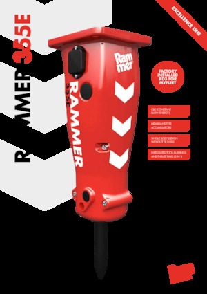 Ciocane hidraulice Rammer 355E