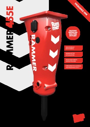 Ciocane hidraulice Rammer 455E