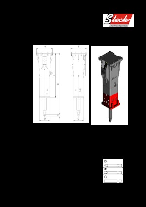 Ciocane hidraulice Steck B 10