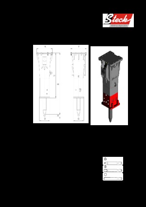 Ciocane hidraulice Steck B 15