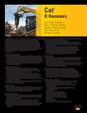 Ciocane hidraulice Caterpillar B6