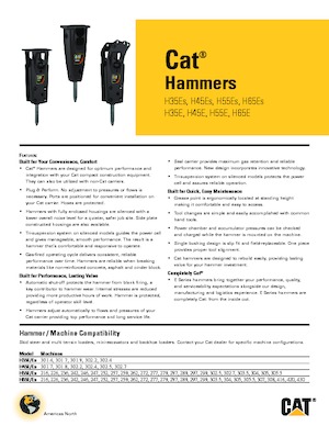 Ciocane hidraulice Caterpillar H45E