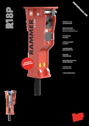 Ciocane hidraulice Rammer R18P