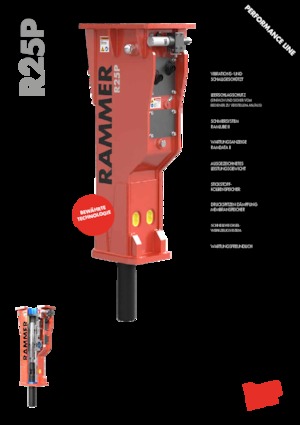 Ciocane hidraulice Rammer R25P