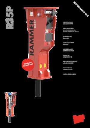 Ciocane hidraulice Rammer R35P