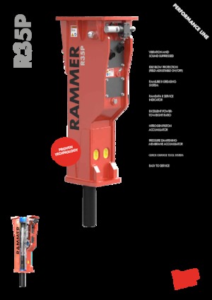 Ciocane hidraulice Rammer R35P