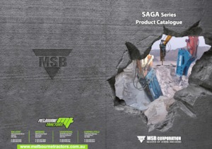 Ciocane hidraulice MSB SAGA 50H