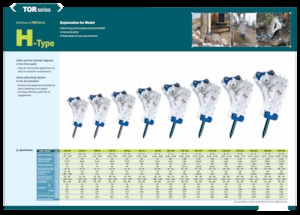 Ciocane hidraulice Komac TOR 70H