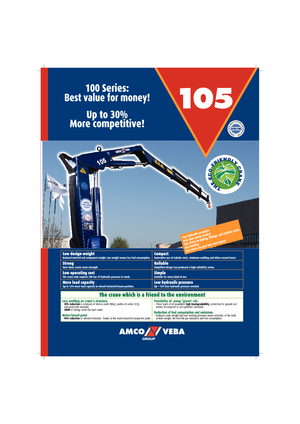 Macarale hidraulice de încărcare Amco Veba 105-3 S