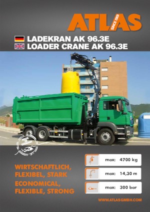 Macarale hidraulice de încărcare Atlas 110.1 V - 7,0/2