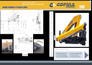 Macarale hidraulice de încărcare COPMA 2000 128.2