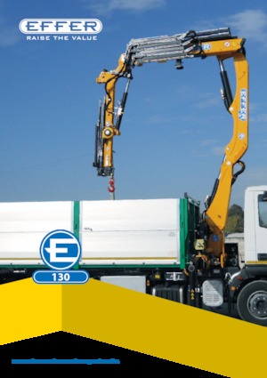 Macarale hidraulice de încărcare Effer 130 4S