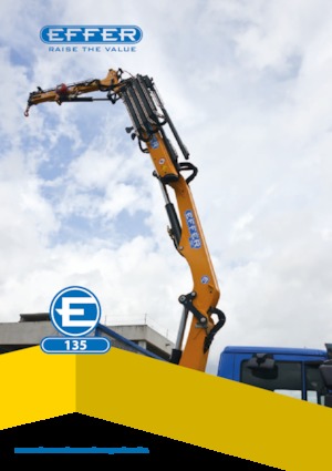 Macarale hidraulice de încărcare Effer 135 4S