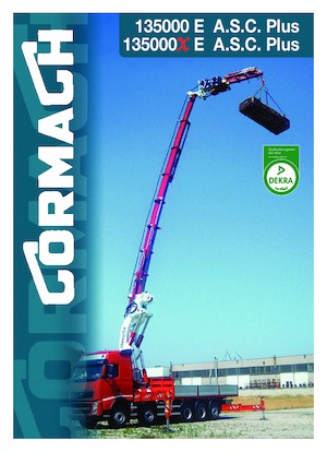 Macarale hidraulice de încărcare Cormach 135000 E9F186 A.S.C. Plus