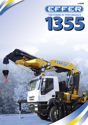 Macarale hidraulice de încărcare Effer 1355 8S