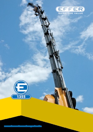 Macarale hidraulice de încărcare Effer 1355 6S