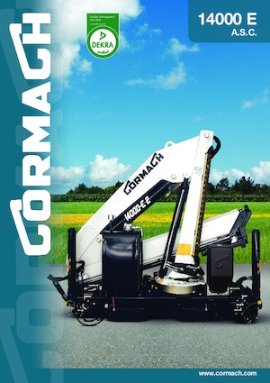 Macarale hidraulice de încărcare Cormach 14000 E4 A.S.C