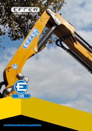 Macarale hidraulice de încărcare Effer 145 3S