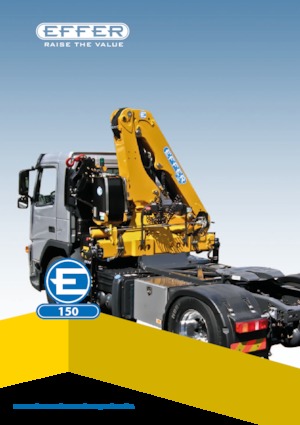 Macarale hidraulice de încărcare Effer 150 4S