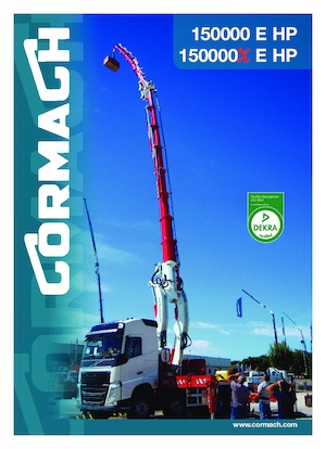 Macarale hidraulice de încărcare Cormach 150000 E9F206 HP
