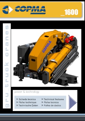 Macarale hidraulice de încărcare COPMA 2000 1600.9 J7