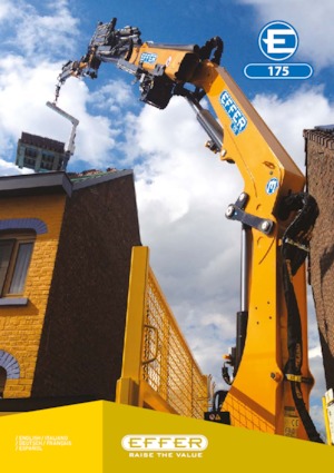 Macarale hidraulice de încărcare Effer 175 5S
