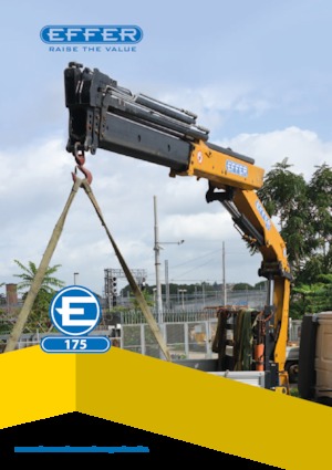 Macarale hidraulice de încărcare Effer 175 5S