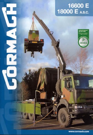 Macarale hidraulice de încărcare Cormach 18000 E4 A.S.C