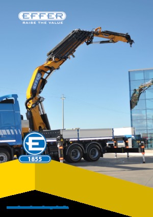 Macarale hidraulice de încărcare Effer 1855 4S