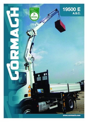 Macarale hidraulice de încărcare Cormach 19500 E2 A.S.C