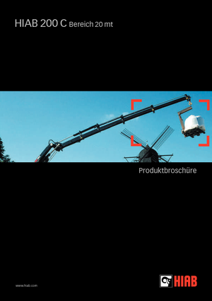 Macarale hidraulice de încărcare Hiab 200 C-2