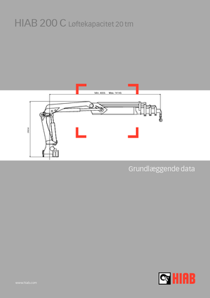 Macarale hidraulice de încărcare Hiab 200 C-2