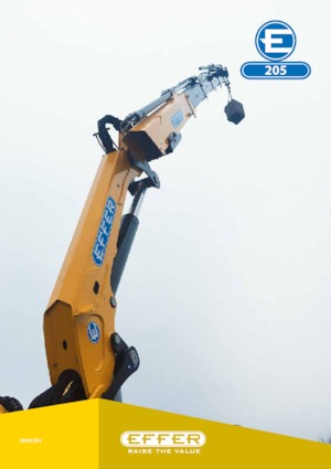 Macarale hidraulice de încărcare Effer 205 4S